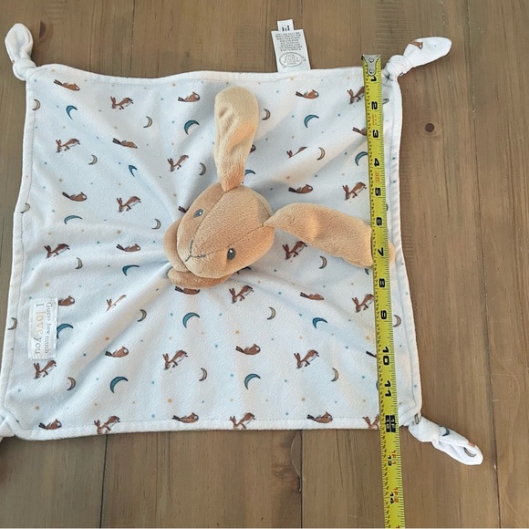 Guess How Much I Love You Lovey Bunny Knotted Baby Security Blanket Easter - Picture 7 of 8